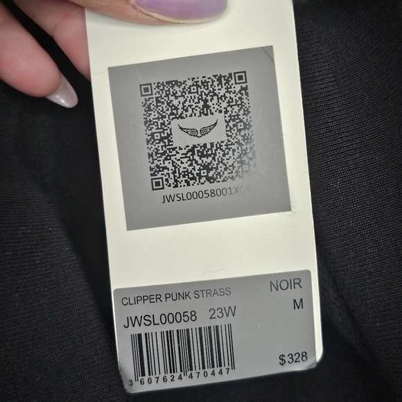 Zadig & Voltaire Clipper Love Punk Hooded Sweatshirt | M - Picture 9 of 9